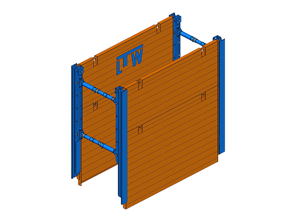 Double Slide Rail System Type FP